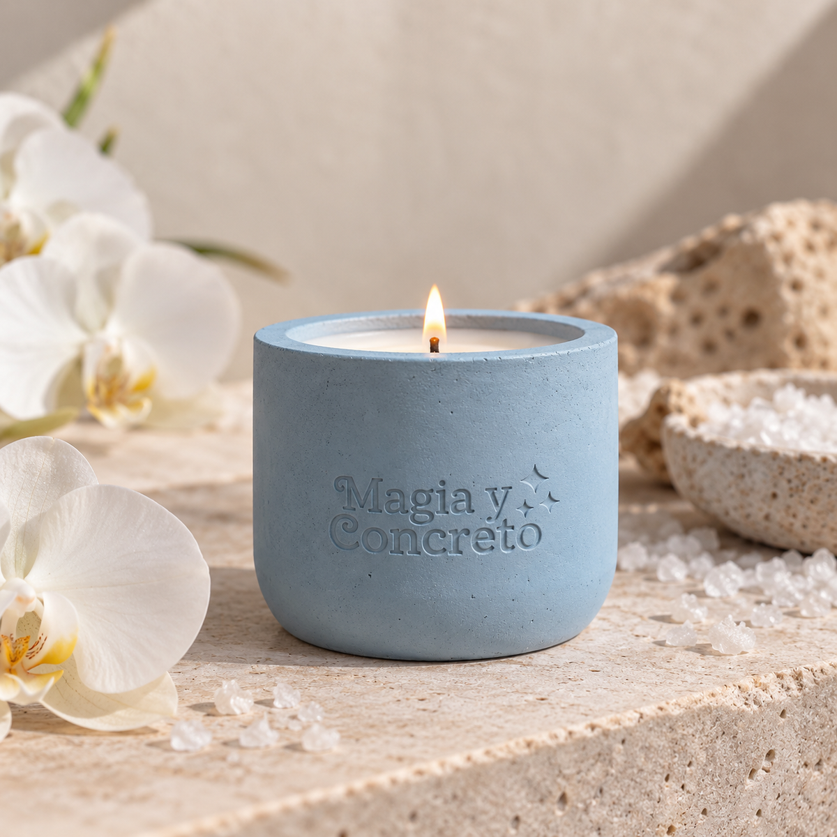 Sal de Mar y Orquídeas Concreto 180 g